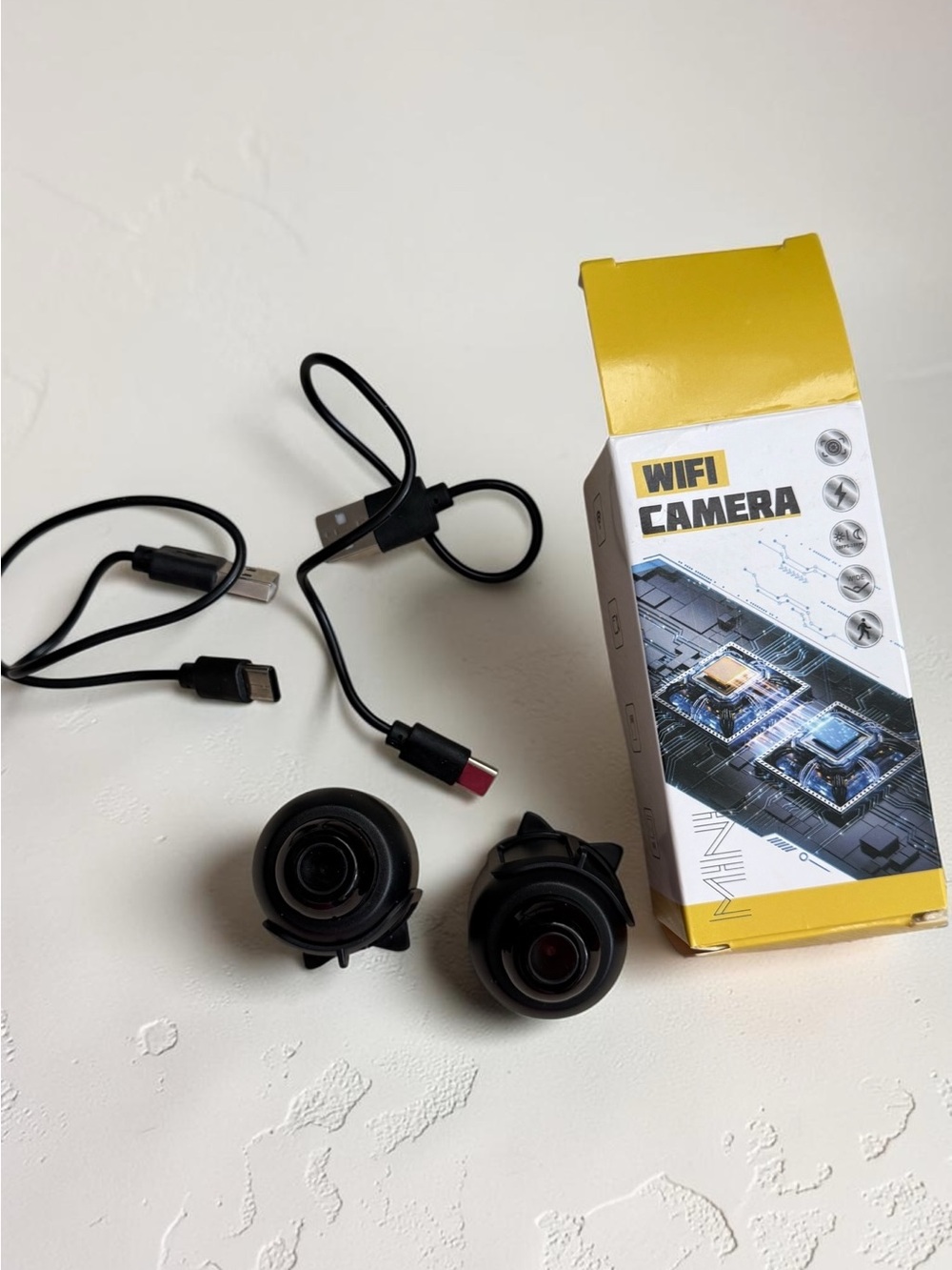 WiFi Mini Camera Lens Module - Black